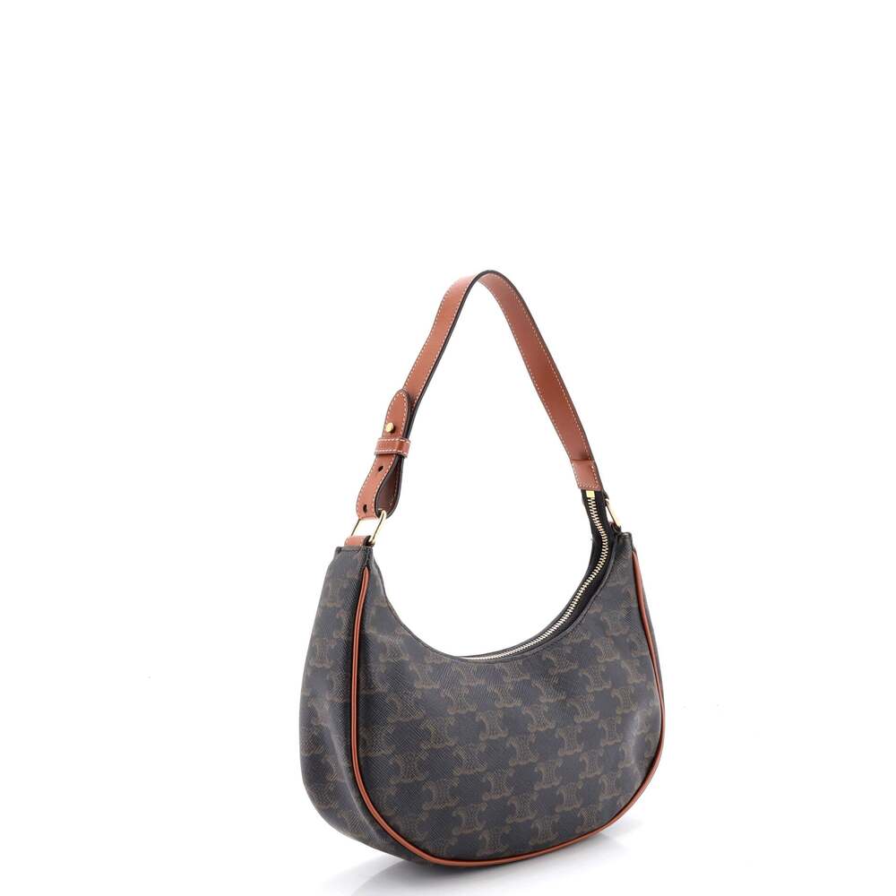 Celine Ava Bag Triomphe Coated Canvas #244366C15B - Picture 2 of 7